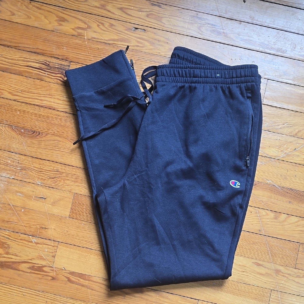 Champion Mens Navy Joggers